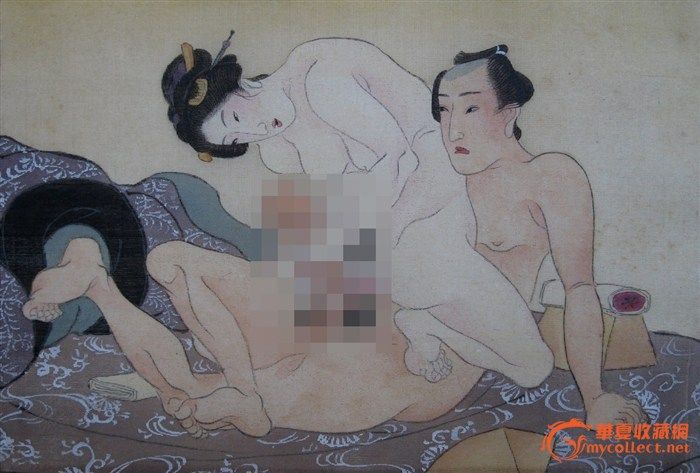 民国时期<em>日本</em>春宫画册,为了顺利上传已打马赛