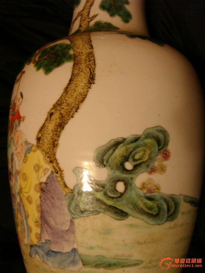 居仁堂款粉彩瓶,来自藏友dxdx-陶瓷-民国-藏品