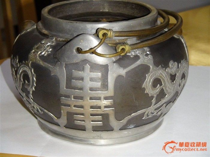 清末, 威海包锡,宜兴紫沙壶,缺壶盖_清末, 威海