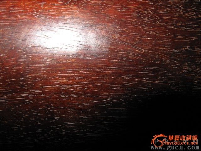 清 紫檀 笔筒,来自藏友闵家桥-木器- 紫檀 -藏品鉴