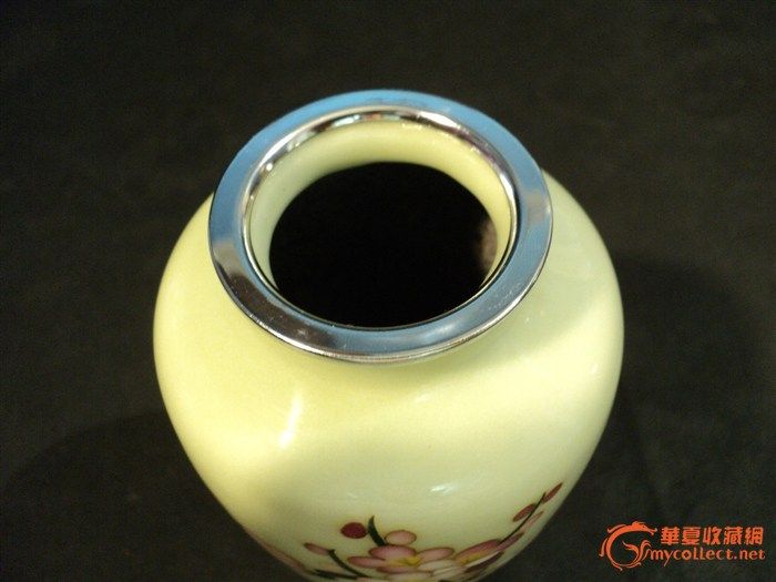 稻叶标记的珐琅彩瓶_稻叶标记的珐琅彩瓶鉴定