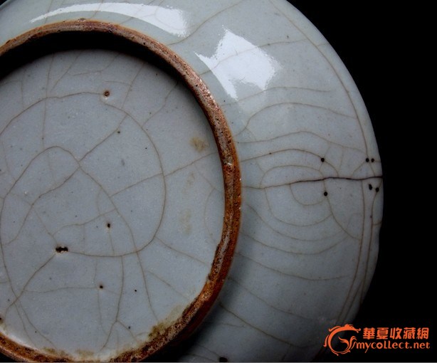 大开片哥窑盘,来自藏友逍遥1314-陶瓷-明清-藏品鉴定估价-华夏收藏网