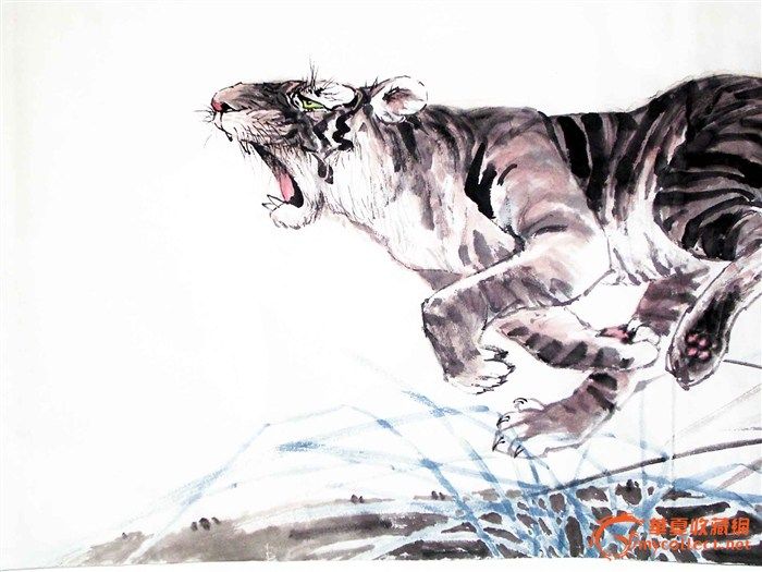 2第二届书画拍卖征集作品 《 生存 拼搏 奋斗》