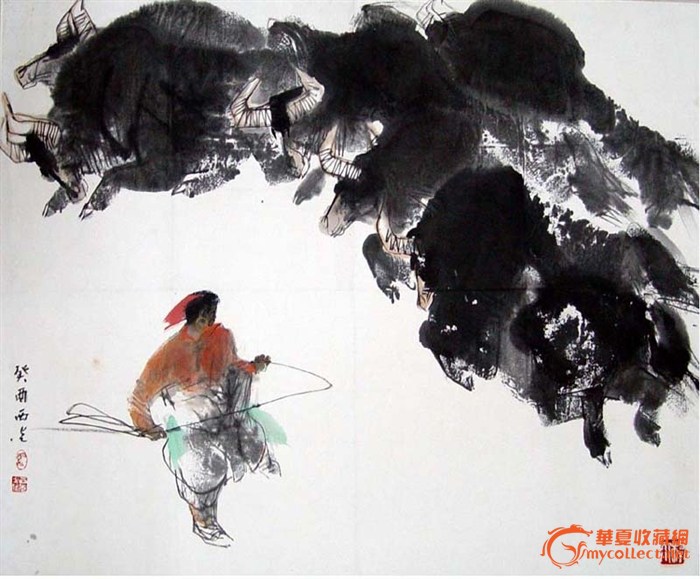 中国最具影响力十大国画家--马西光作品赏析_