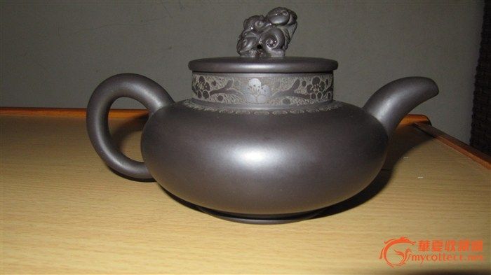 吴坤大黑泥紫砂壶_吴坤大黑泥紫砂壶鉴定_来