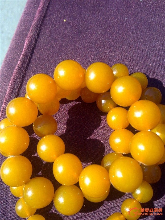 蜜蜡项链,来自藏友圆圆24680-珠宝-琥珀-藏品鉴