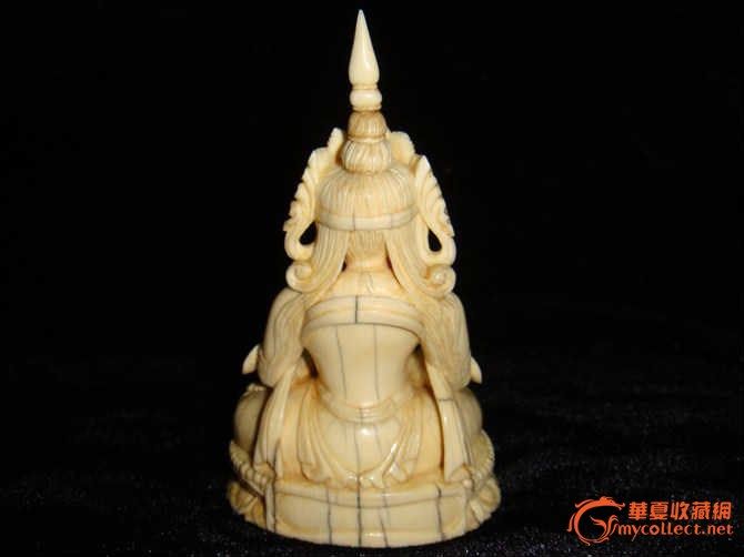 忙鉴定此牙调佛像是否为老料新工,价值如何,来
