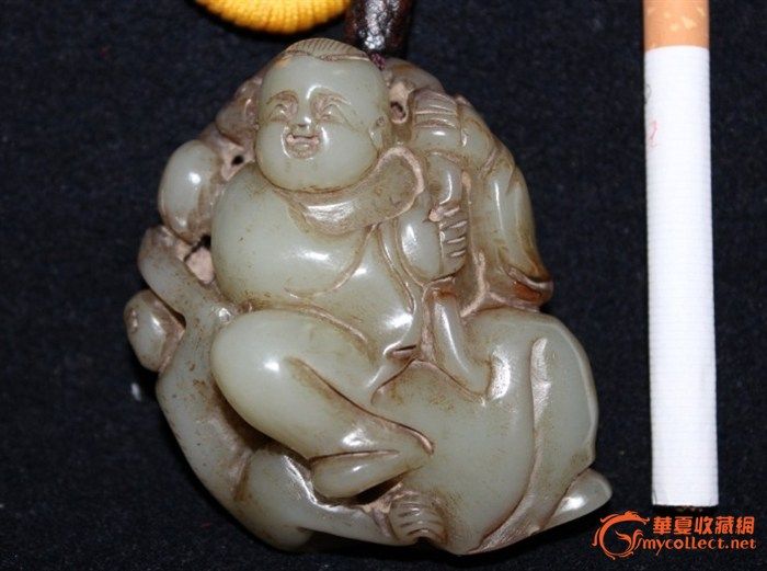 童子送财,来自藏友aht1126-玉器-高古-藏品鉴定