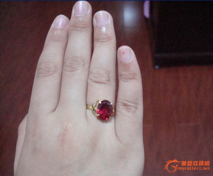 红宝石戒指,来自藏友huanggua999-珠宝-红蓝宝