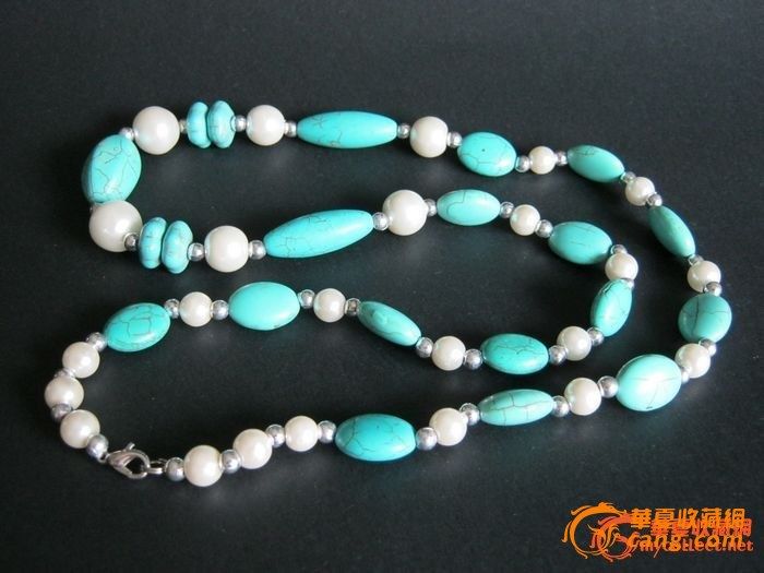 【赛】自然美绿松石串珠项链_【赛】自然美绿