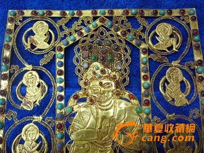 71.辽代纯金人物画 捡漏网 010-52421_71.辽代