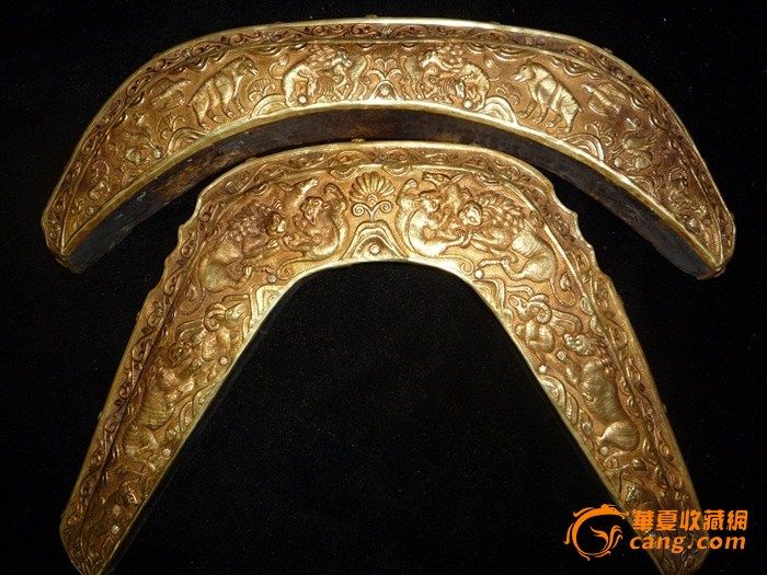 229.辽代柏木包金马鞍 010-52421259 捡漏网_