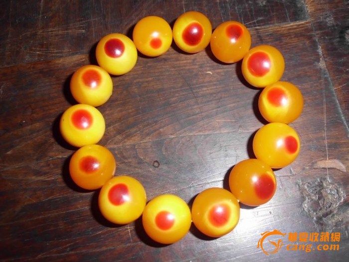 顶级鹤顶红手串_顶级鹤顶红手串鉴定_来自藏友那年2005_杂项鉴定_其它鉴定 