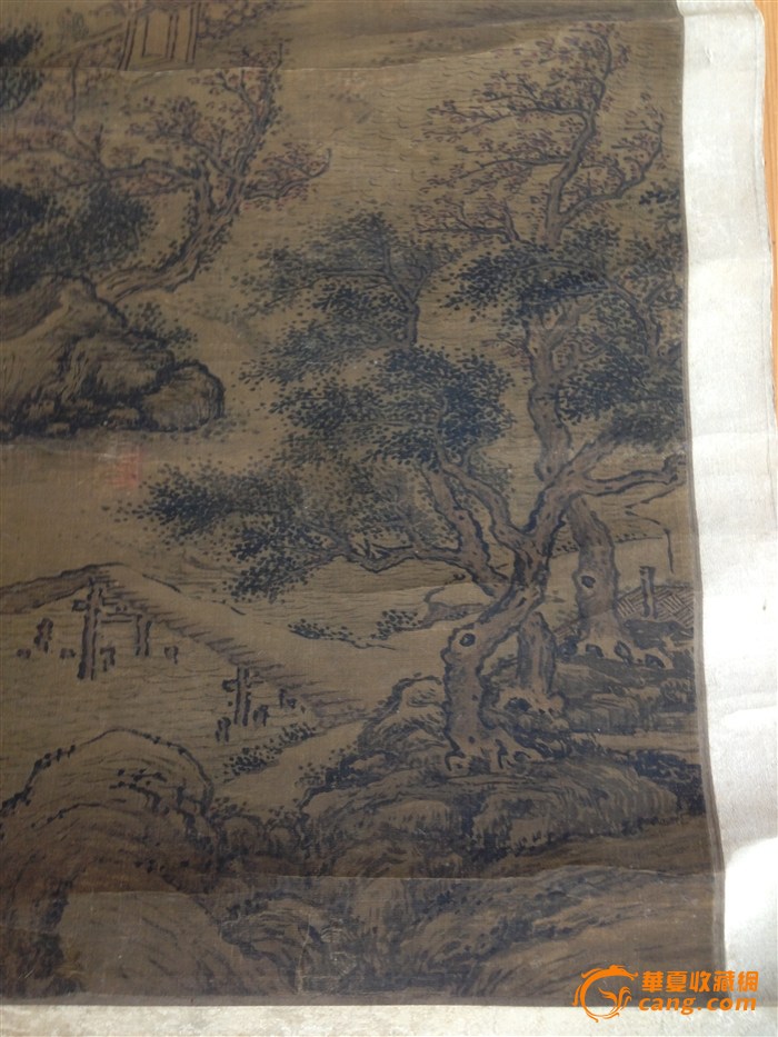 无款无印老绢画求断代