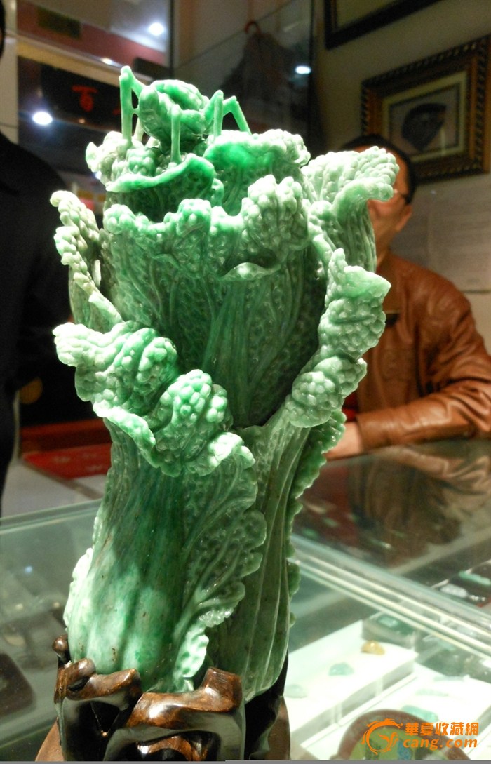翡翠白菜蝈蝈