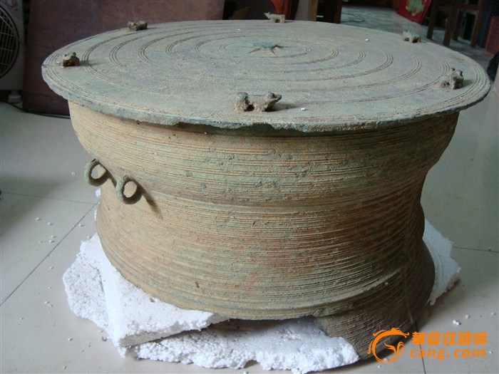 青铜鼓,来自藏友广西乐仔-铜器-青铜-藏品鉴定