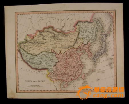 英国古地图证明琉球群岛,朝鲜以前是中国的附