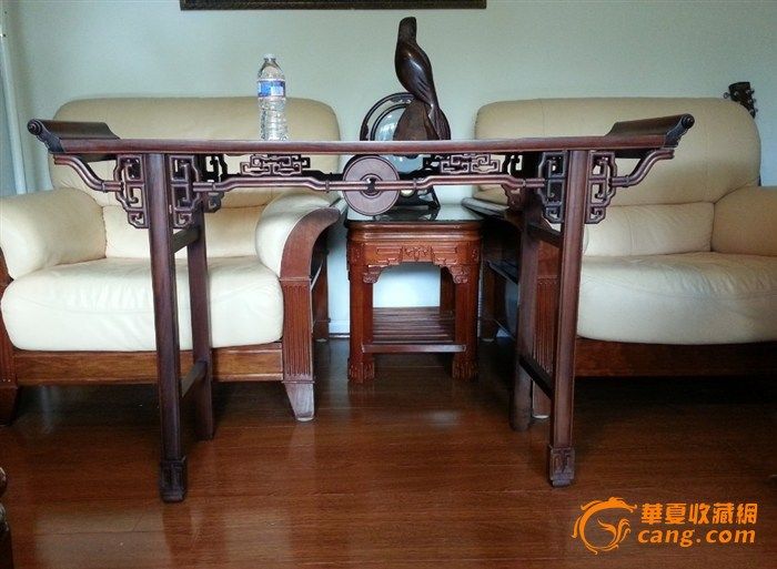 清+红木条几-图1