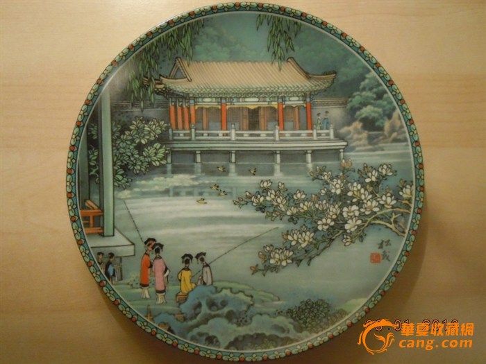 皇家景德镇,张松茂贴花瓷盘_皇家景德镇,张松