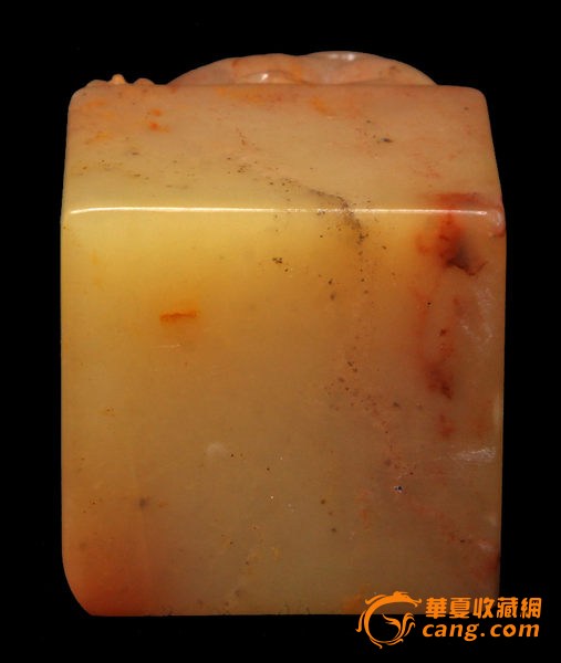 寿山桃花冻石(水洞高山)印章