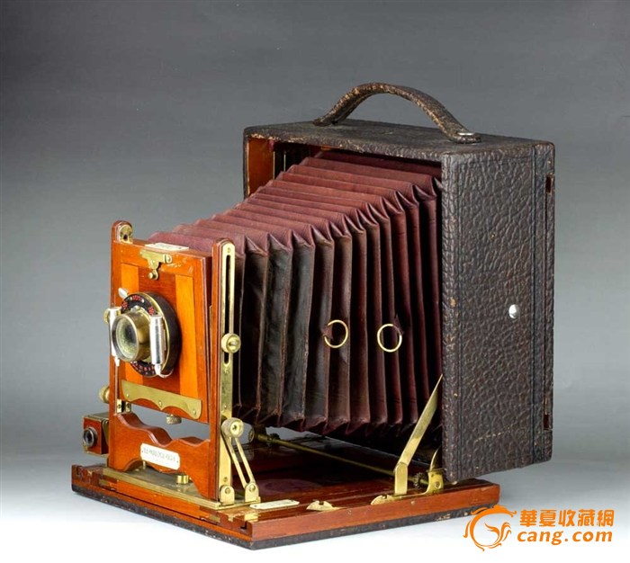 1891年Rochester老相机收藏级铜镀金镜头