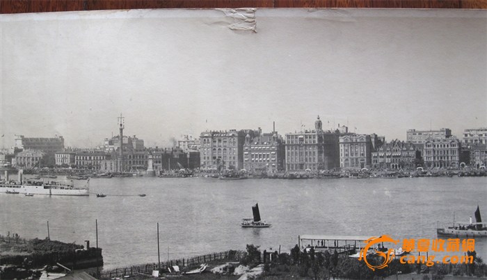 1930年上海外滩全景老照片_1930年上海外滩