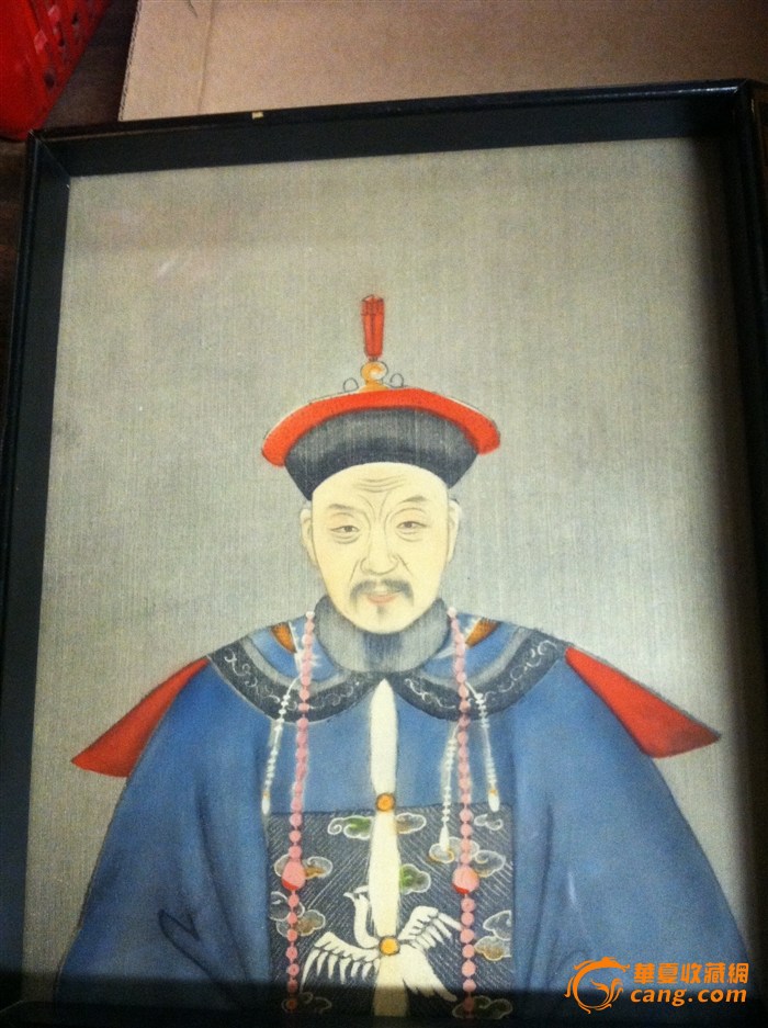 清代官员夫妻画像