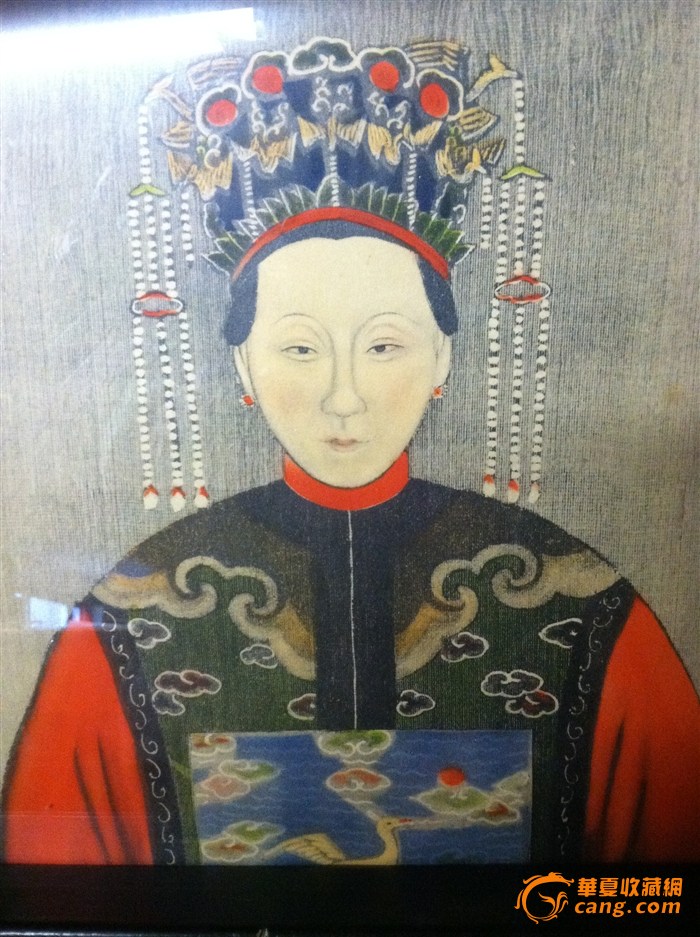 清代官员夫妻画像