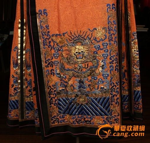 清代 皇家刺绣 龙裙_清代 皇家刺绣 龙裙鉴定_