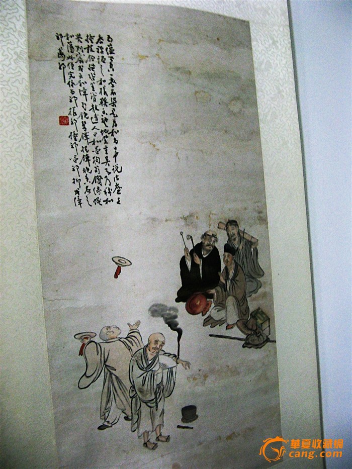 yehuimei 清代 姚凤岐 钟馗图 墨君道人 清代无款老字画 墨君道人 家