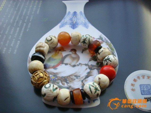 七宝 真正意义上的老佛教七宝珠手串_七宝 真