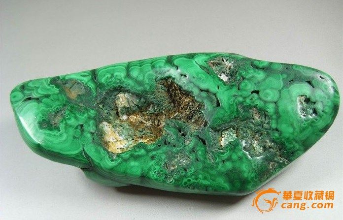 【奇石】孔雀石摆件_【奇石】孔雀石摆件鉴定