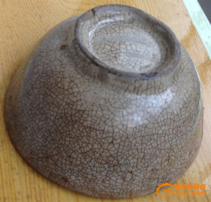 宋哥窑碗,来自藏友为识无知-陶瓷-高古-藏品鉴