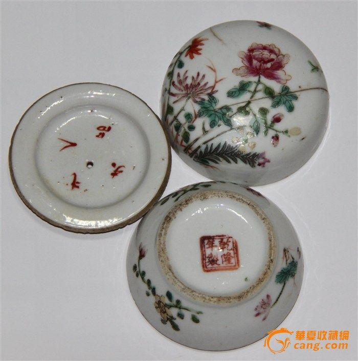 清乾隆年二品夫人胭脂盒_清乾隆年二品夫人胭