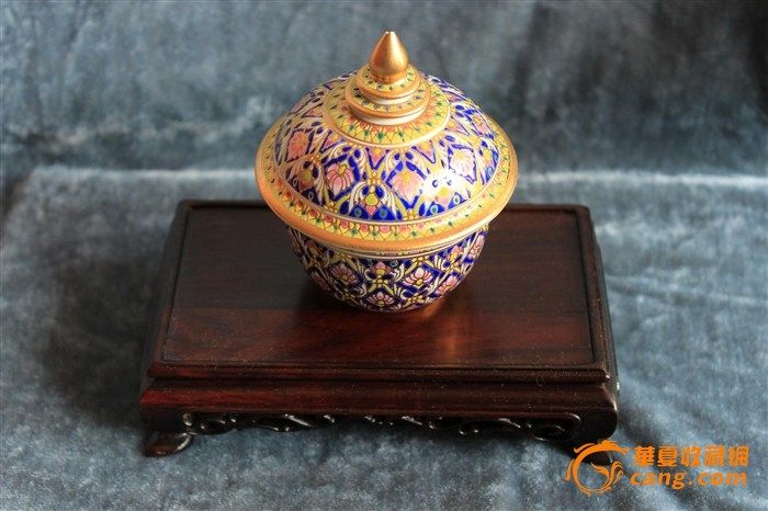 珐琅彩瓷器盖杯,来自藏友宽厚大头-瓷器-民国-