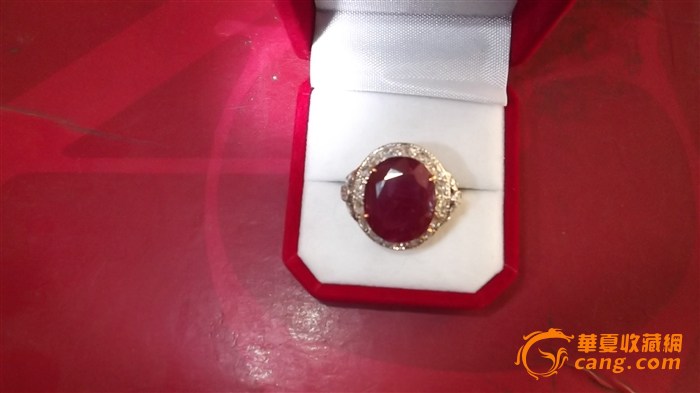 红宝石女戒指,来自藏友心灵的璀璨-珠宝-钻石-