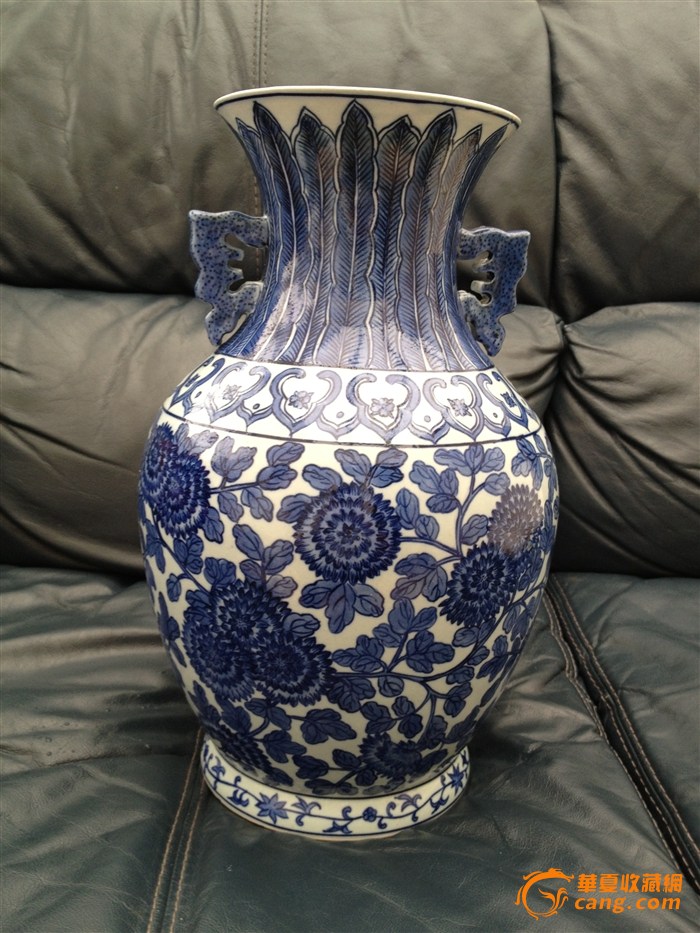 明代青花瓷瓶,来自藏友jonathan5328-瓷器-明清-藏品鉴定估价-华夏收藏网