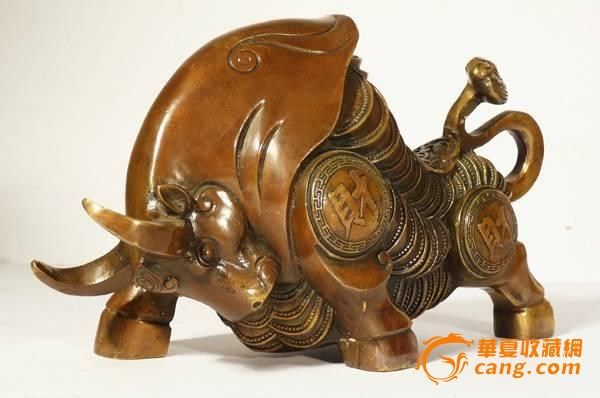 大唐贞观7年旺财铜牛_大唐贞观7年旺财铜牛鉴
