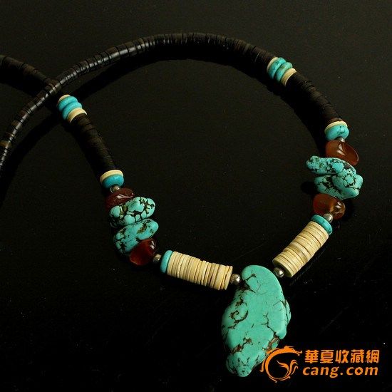 绿松石项链,来自藏友zip-珠宝-松石-藏品鉴定估价-华夏收藏网