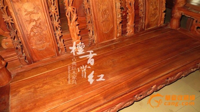 新款缅甸花梨沙发件10套,来自藏友醉木堂-木器