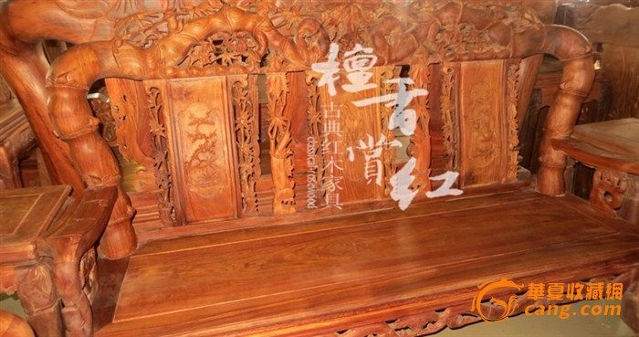 新款缅甸花梨沙发件10套,来自藏友醉木堂-木器