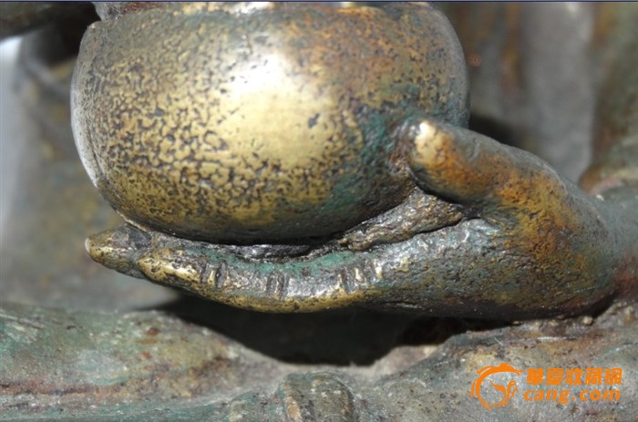 清代铜佛像,来自藏友周新颜-铜器-造像-藏品鉴定估价-华夏收藏网