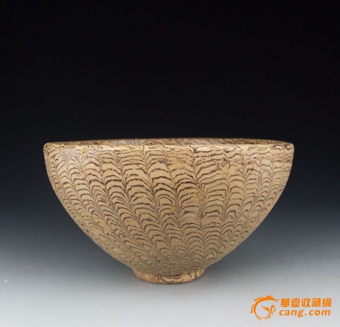 宋 绞胎碗