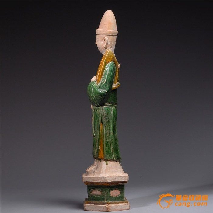 60厘米明代绿釉佣_60厘米明代绿釉佣鉴定_60