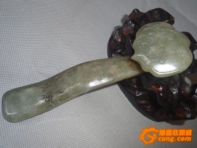 玉如意_玉如意鉴定_来自藏友宋浩1_玉石鉴定_明清玉石鉴定_古玩鉴定