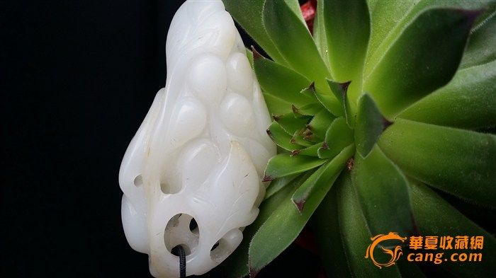 (执着的盘玉心得)清-白玉葡萄件(讨论帖)