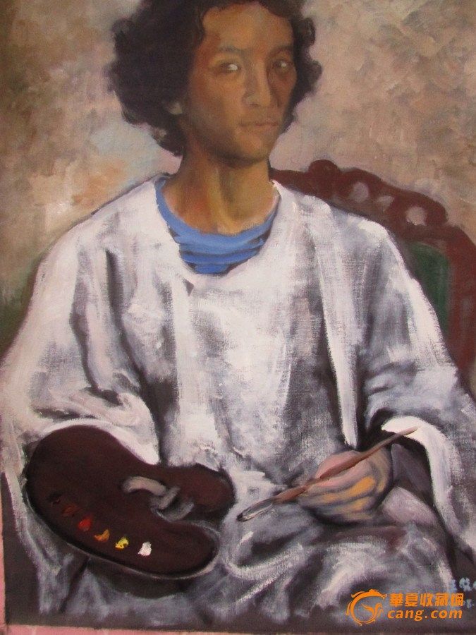 吉林省美协会主席著名油画家王晓明08年作品