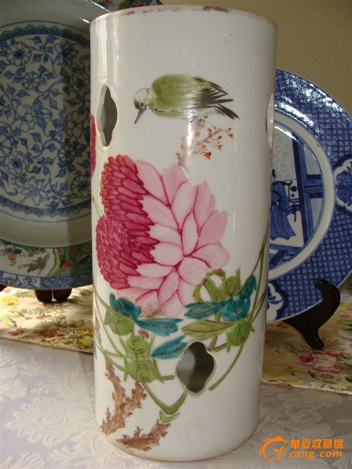 壬辰年(1892年)的 品级连升 帽筒一只_壬辰年(