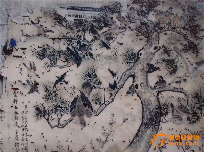 沈铨百鸟朝凤图 百鸟朝凤谱子 百鸟朝凤酒