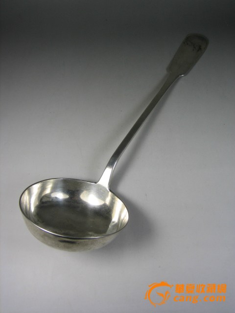 19世纪银大勺子